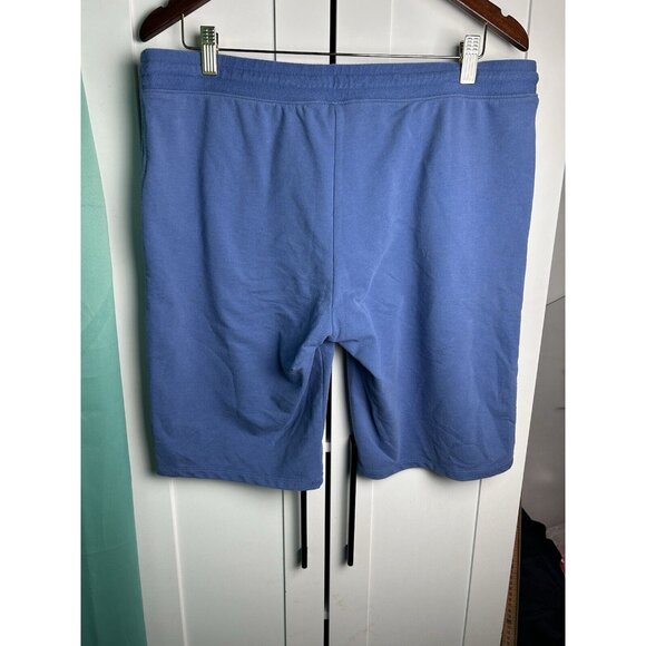 Eddie Bauer Men’s Sweat Shorts Elastic Waist Drawstring Lightweight‎ Blue Large - Picture 5 of 10
